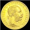 Image 1 : 1915 Austria .1107oz Gold 1 Ducat GEM BU