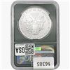 Image 2 : 2016 W Silver Eagle NGC PF70 UC Lettered Edge