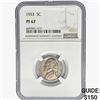Image 1 : 1953 Jefferson Nickel NGC PF67