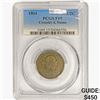 Image 1 : 1804 Draped Bust Half Cent PCGS F15 Crosslet 4, St