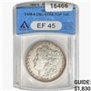 Image 1 : 1893 Morgan Silver Dollar ANACS EF45 VAM-4 DBL STR