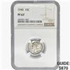 Image 1 : 1940 Mercury Silver Dime NGC PF67