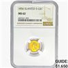 Image 1 : 1856 Rare Gold Dollar NGC MS62 Slanted 5