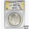 Image 1 : 1878 7/8TF Morgan Silver Dollar ANACS MS61 VAM-33
