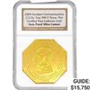 Image 1 : 2009 Humbert 2.5oz Gold California Gold NGC GEM PF