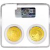 Image 2 : 2023 King Charles III Coronation 2oz Gold Set NGC