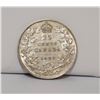Image 2 : 1930 OLD SILVER CANADA 25 CENTS COIN, EXTRA FINE