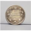 Image 1 : 1902H OLD SILVER CANADA 25 CENTS COIN, CIRCULATED