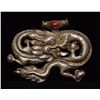 Image 1 : LARGE VINTAGE SILVER GEMSTONE DRAGON BROOCH