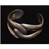 Image 1 : HEAVY.925 STERLING MEXICO STAMPED CUFF BRACLET