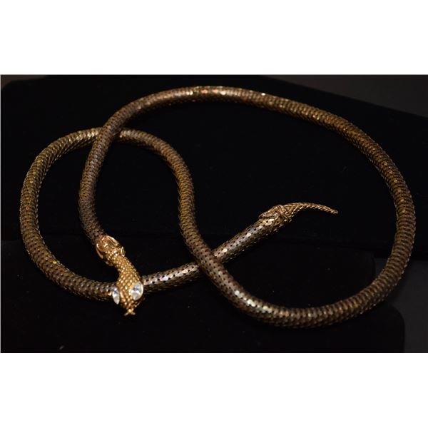 VINTAGE SNAKE BELT/NECKLACE