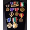 Image 1 : USA ARMY MEDAL SET PURPLE HEART 7 MEDALS/MINIS