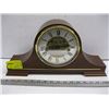 Image 1 : WEST GERMAN FRANCE HERME 2 JEWELS MANTLE CLOCK, WORKING