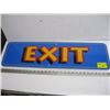 Image 1 : COLORFUL EXIT SIGN