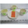 Image 1 : 3 BELLEEK LIMPET TEAWARE COFFEE & SAUCER SETS, 6TH MARK