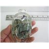 Image 2 : GLASS CRYSTAL 5' REVERSE PAINTED BOTTLE, CHINESE