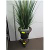 Image 1 : FERN STAND PLANTER W/ARTIFICIAL PLANT