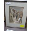 Image 2 : 1 FRAMED WATERCOLOR & 1 FRAMED PASTEL