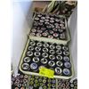 Image 1 : 3 TRAYS OF MAGNETIC MINIATURE HOCKEY PUCKS