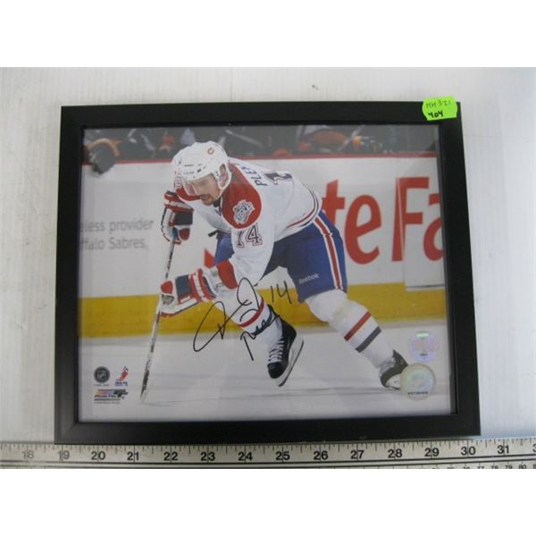 SIGNED PHOTOGRAPH OF THOMAS PLEKANEC