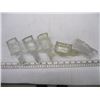 Image 2 : 5 HORSE & CART GLASS FIGURINES