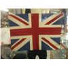 Image 2 : BRITISH MADE ANTIQUE UNION JACK FLAG & A CANADIAN RED ENSIGN FLAG, CIRCA 1930