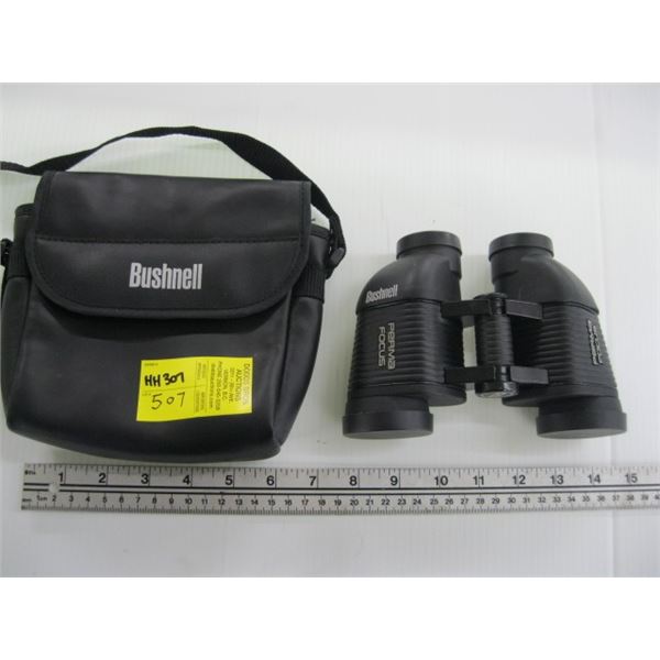 PAIR OF BUSHNELL 7X35 BINOCULARS W/CASE