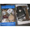 Image 1 : 2 BOXES - MISC. COLLECTOR TINS, POTS & PANS, ETC.