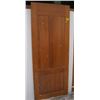 Image 1 : 32' X 80' WOOD FINISH DOOR