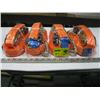 Image 1 : 4 - 1.5' RATCHET TIE DOWN STRAPS