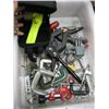 Image 2 : PLASTIC BIN W/ASST. C CLAMPS, ETC.