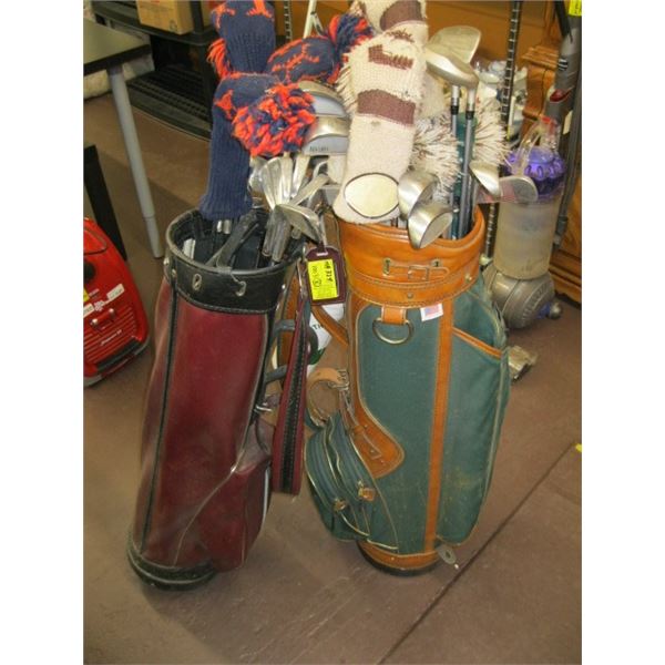 2 GOLF CLUB SETS