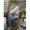 Image 1 : OVAL WOOD FRAME MIRROR