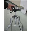 Image 2 : CHROME & BLACK STOOL