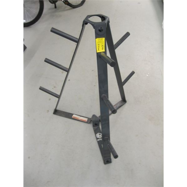 WEIGHT PLATE RACK