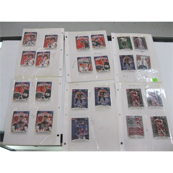 WAYNE GRETZKY POST HOCKEY CARDS