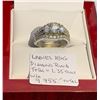 Image 1 : LADIES 18KT DIAMOND RING, 1.35tcw W/A $9,755, SZ 6