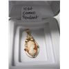 Image 2 : 10KT CAMEO PENDANT