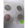 Image 2 : 2001 4 - 1 OZ .999 FINE SILVER 'MAPLE LEAF' COINS (TAX EXEMPT)