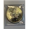 Image 1 : 2016 $5 .999 FINE SILVER 'MAPLE LEAF' COIN (TAX EXEMPT)