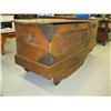 Image 2 : CARVED WOODEN CHEST