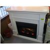 Image 2 : ELECTRIC FIREPLACE W/MANTLE