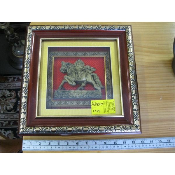 BOX FRAMED HORSE