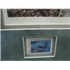 Image 2 : ROBERT BATEMAN FRAMED & NUMBERED PRINT W/STAMP (SIGNED)