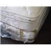 Image 2 : QUEEN SIZE MATTRESS & BOX SPRING (HAS WEAR ON CORNER)