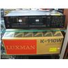 Image 1 : LUXMAN DUAL CASSETTE DECK K-110W W/ORIGINAL BOX