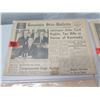 Image 5 : Qty 6 Newspapers: 30 Anniversary, Nation Mourns a President, Hawaii 185, etc