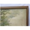 Image 3 : Landscape Artwork Signed by Artist, Wood Framed 39"x27"