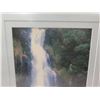 Image 2 : Large Blue Pools, Maui Artwork Signed by Artist, Wood Framed