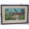 Image 1 : Nabors Chapel Boy's Home of the South Artwork, Piedmont Engineers & Architects, Wood Framed 30"x40"